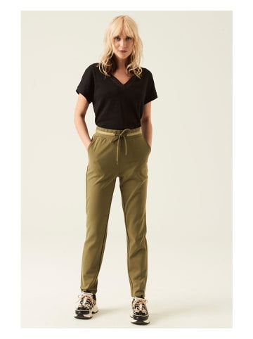 Garcia Spodnie dresowe w kolorze khaki