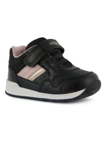 Geox Sneakers "Rrishon" in Schwarz