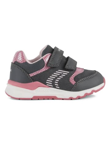 Geox Sneakers "Pyrip" antraciet/lichtroze