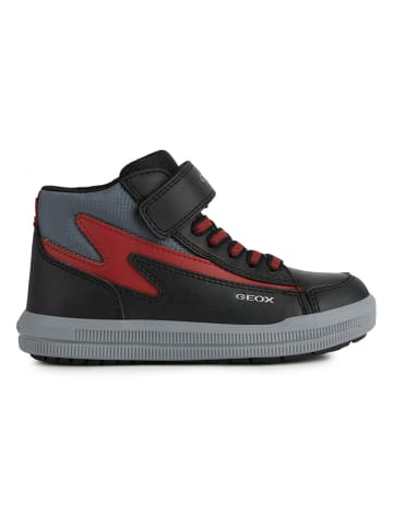 Geox Sneakers "Arzach" in Schwarz/ Rot