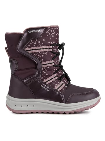 Geox Winterboots "Roby" aubergine
