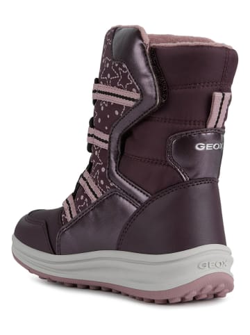 Geox Winterboots "Roby" in Aubergine