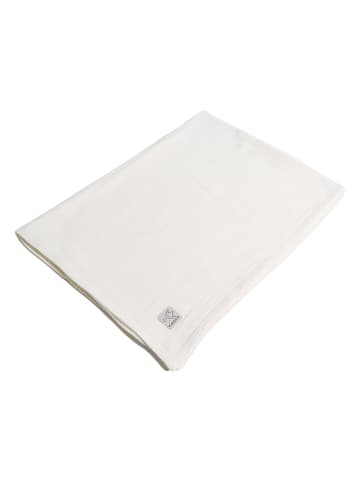 Kaiser Naturfellprodukte Decke "Muslin" in Weiß - (L)100 x (B)75 cm