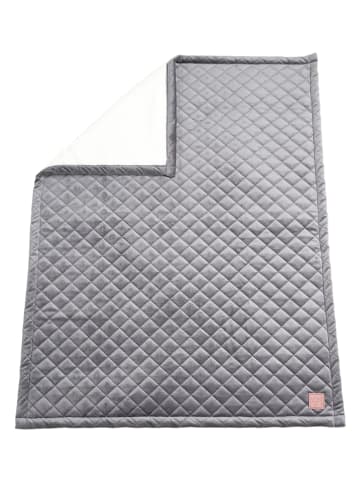 Kaiser Naturfellprodukte Decke "Velvet" in Grau - (L)100 x (B)75 cm