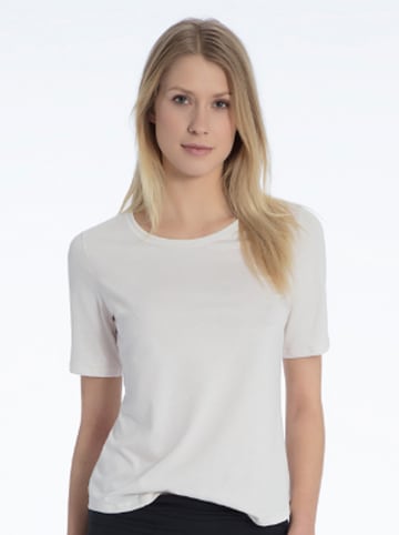 Calida Koszulka piżamowa w kolorze białym