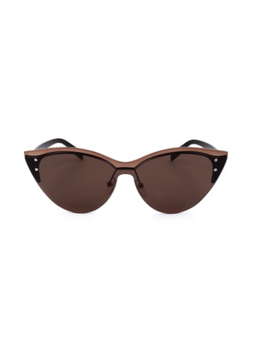 Karl Lagerfeld Dameszonnebril goudkleurig-bruin/bruin