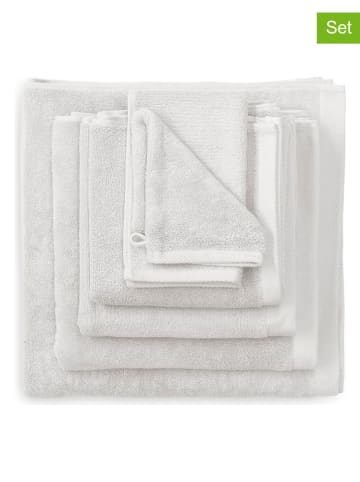 Heckett Lane Ręczniki kąpielowe (2 szt.) w kolorze jasnoszarym