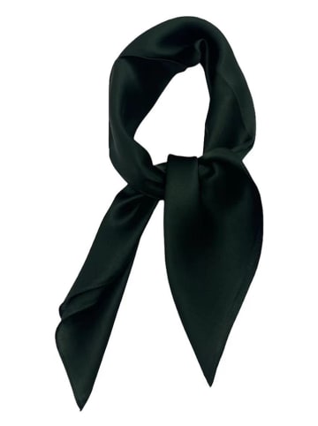Made in Silk Zijden sjaal olijfgroen - (L)52 x (B)52 cm