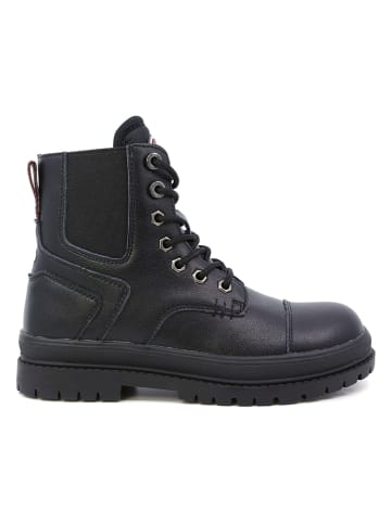COLMAR Leder-Boots "Connor Premium" in Schwarz