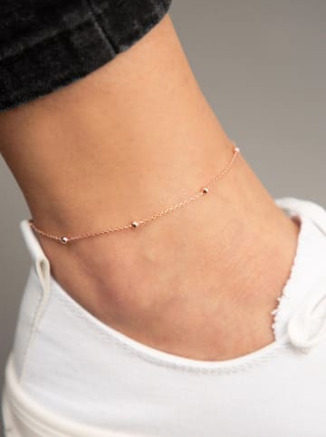 Heliophilia Zilveren enkelketting met sierelementen