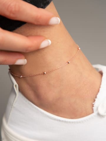Heliophilia Zilveren enkelketting met sierelementen