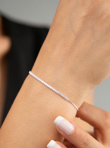 Lodie Silver Silber-Armkette mit Edelsteinen