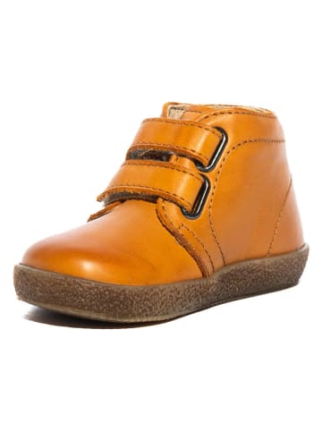 Naturino Leder-Sneakers in Gelb