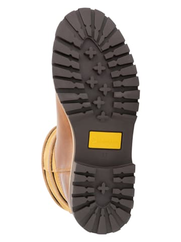 TRAVELIN' Leder-Stiefel "Sweden" in Cognac