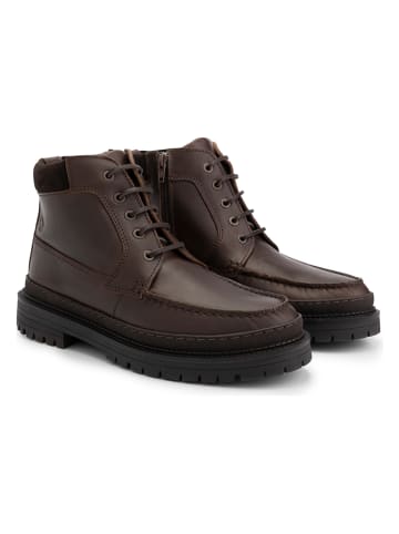 TRAVELIN' Leren boots "Dartmouth" bruin