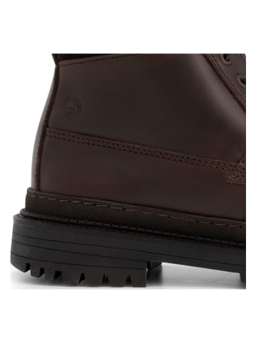 TRAVELIN' Leder-Boots "Dartmouth" in Braun