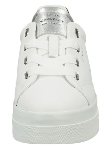 GANT Footwear Leder-Sneakers "Avona" in Weiß