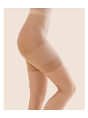 Gabriella 2-delige set: shape-broeken "Taille Haute" beige