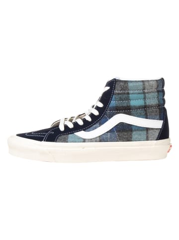 Vans Sneakersy "SK8-Hi" w kolorze niebiesko-granatowo-białym