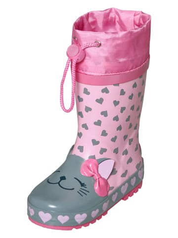 Playshoes Gummistiefel in Rosa