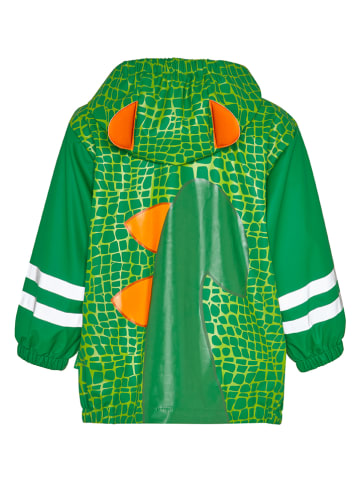 Playshoes Płaszcz przeciwdeszczowy w kolorze zielonym