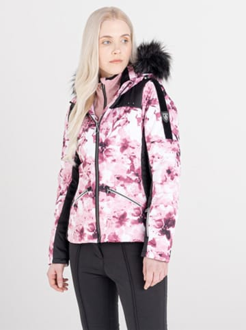 Dare 2b Kurtka narciarska "Prestige" w kolorze różowo-czarnym