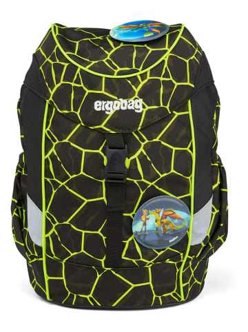 Ergobag Rucksack in Khaki/ Limette - (B)22 x (H)30 x (T)14 cm