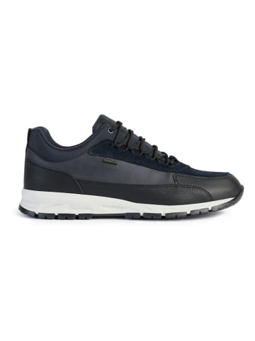 Geox Sneakers "Delray" zwart/donkerblauw