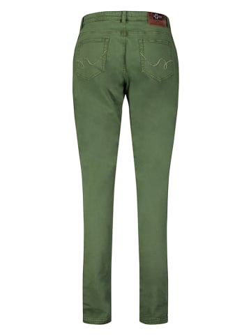 Geographical Norway Dżinsy "Pisak" - Skinny fit - w kolorze zielonym