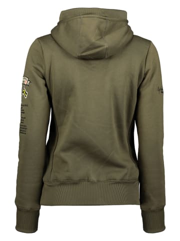 Geographical Norway Hoodie "Gymclass" kaki