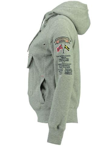 Geographical Norway Hoodie "Gymclass" grijs