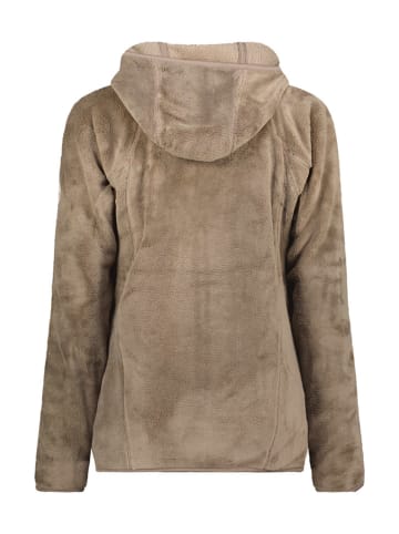 Geographical Norway Fleecejacke "Upalood" in Hellbraun/ Grau