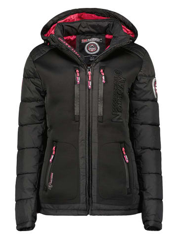 Geographical Norway Winterjacke "Beachwood" in Schwarz