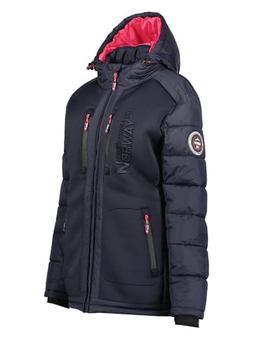 Geographical Norway Kurtka zimowa "Beachwood" w kolorze granatowym