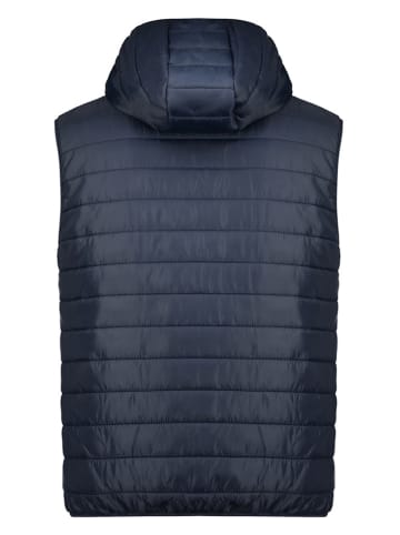 Geographical Norway Kamizelka pikowana "Vamigo" w kolorze granatowym
