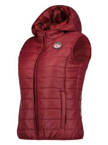 Geographical Norway Doorgestikte bodywarmer "Vatika" bordeaux
