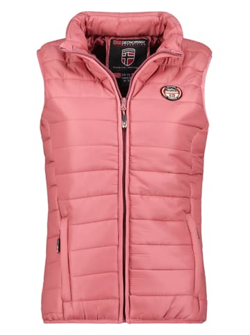 Geographical Norway Steppweste "Vatika Basic" in Rosa