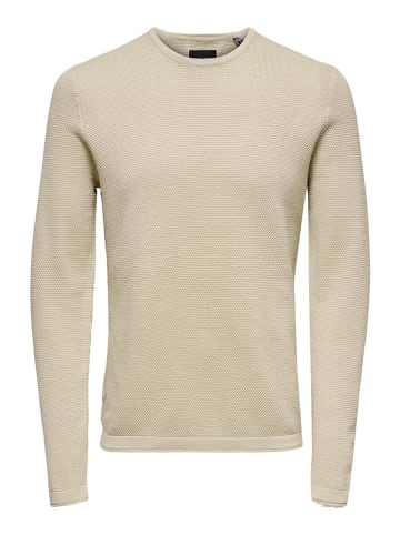 ONLY & SONS Pullover "Panter" in Beige