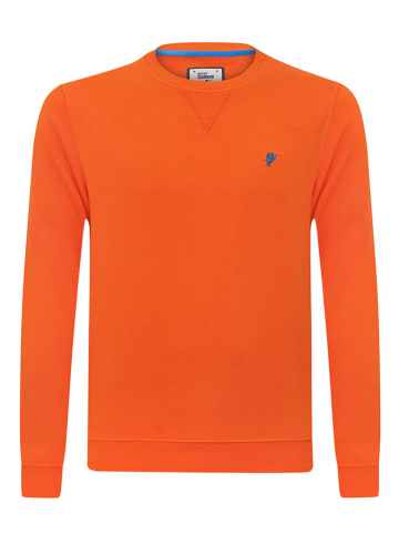 Denim Culture Sweter w kolorze pomarańczowym