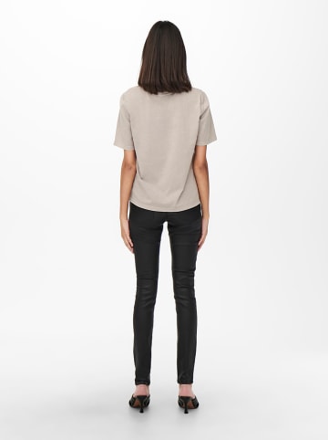 JDY Kunstleren broek "New Thunder" zwart