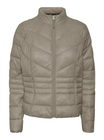 Vero Moda Kurtka pikowana "Sorayasiv" w kolorze szarobrązowym