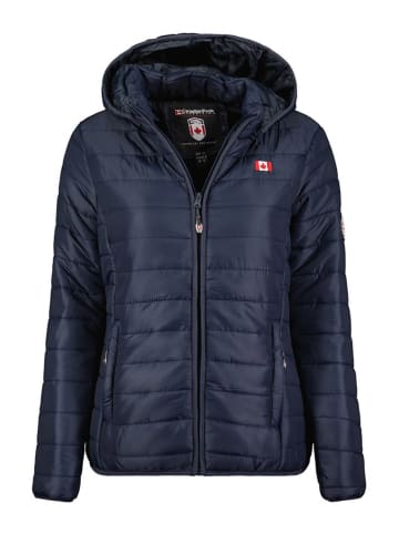 Canadian Peak Doorgestikte jas donkerblauw
