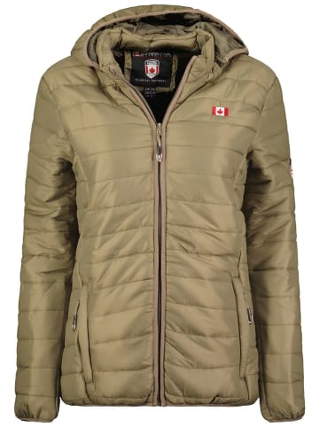 Canadian Peak Kurtka pikowana w kolorze khaki