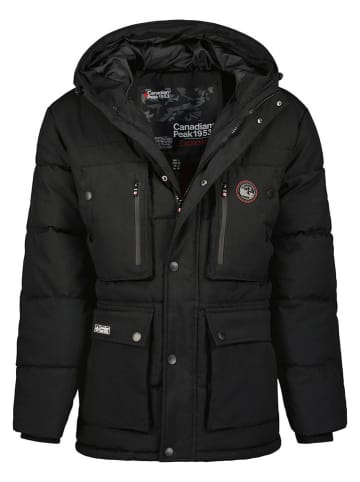 Canadian Peak Parka in Schwarz