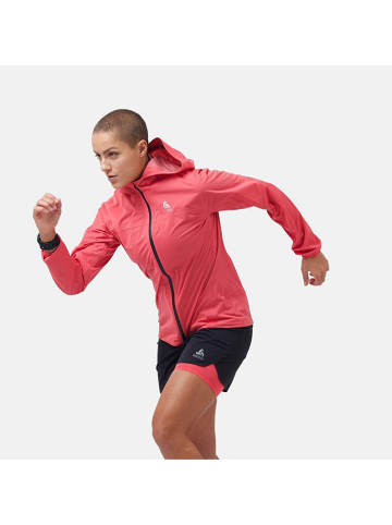 Odlo Regenjas "Zeroweight" koraalrood