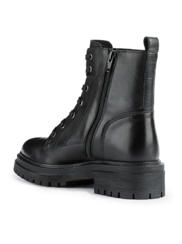 Geox Leren boots "Iridea" zwart