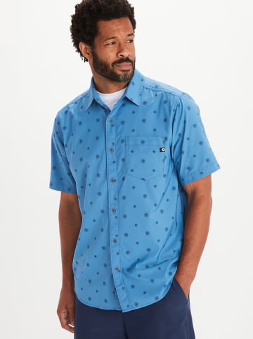 Marmot Koszula funkcyjna "Sugar Pine" - Regular fit - w kolorze niebieskim