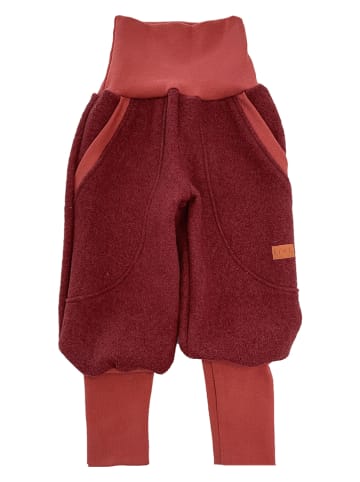 LiVi Wollen streetjogger "Streetstyle" baksteenrood