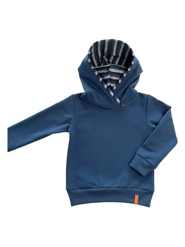 LiVi Hoodie "Petrolblue stripes" petrol