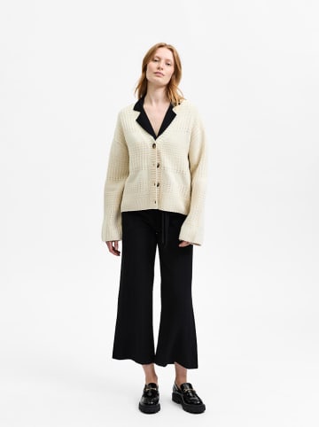 SELECTED FEMME Cardigan "Fry" in Creme